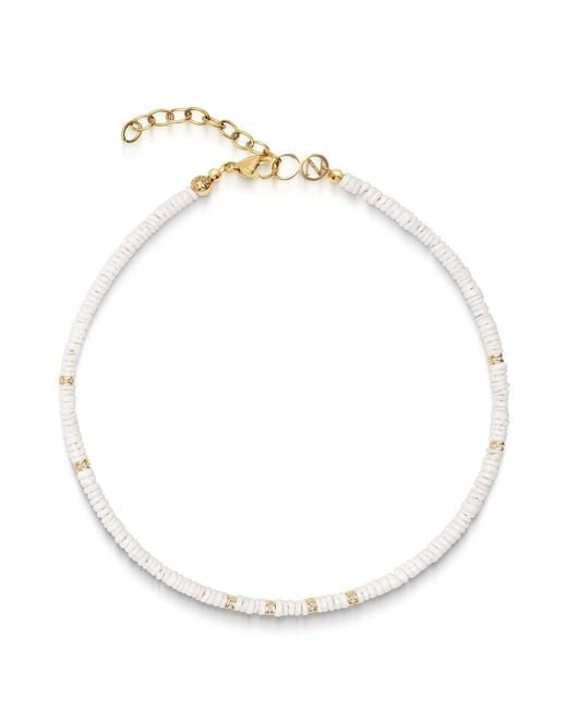 Nialaya Metallic Shell Choker With Details