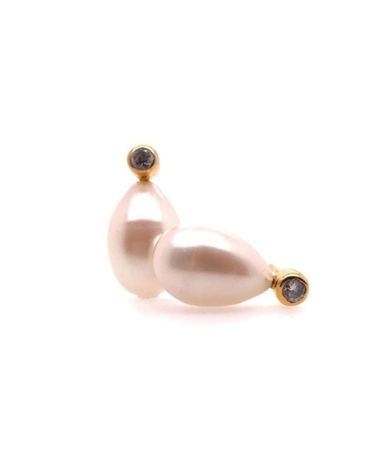 GEM BAZAAR Pink The Pearly Gates Earrings