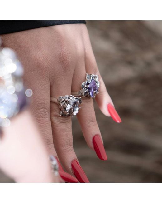 Unaloe Metallic Ring