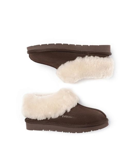 EverAu Australia Brown Ibis Slippers