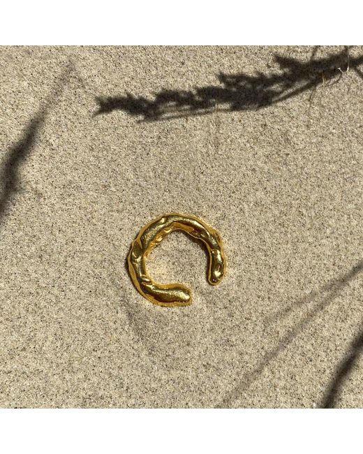 EVA REMENYI Metallic Talisman Ear Cuff