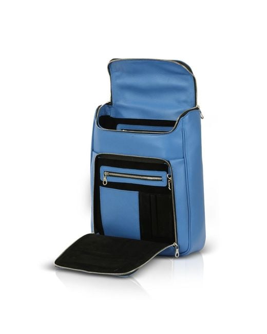 Luis Steven Blue Medium Laptop Pack