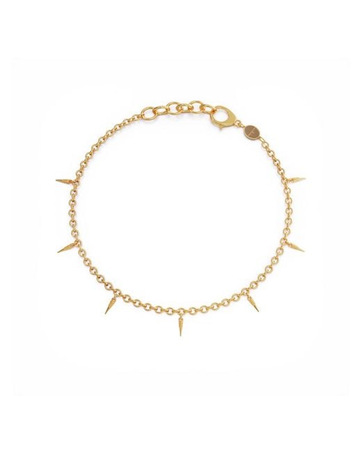 Linda Fiore Metallic Horn Bracelet Vermeil