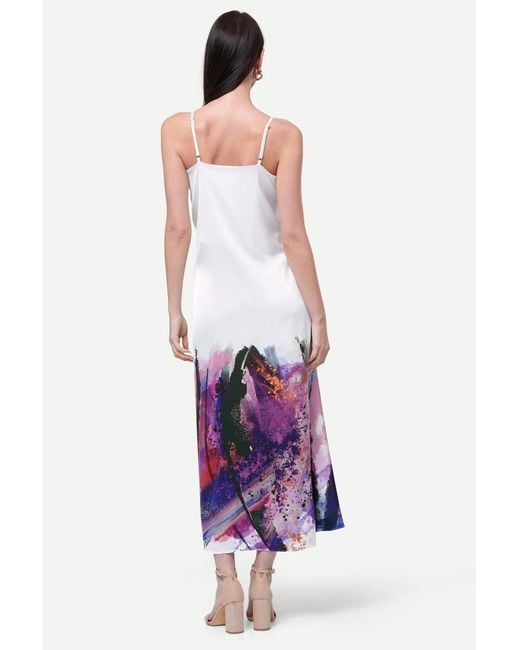Zafur Purple Positano Beach Over Dress