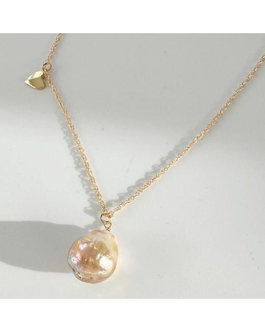 Herself Collections Metallic 14K Claudia Pearl Necklace