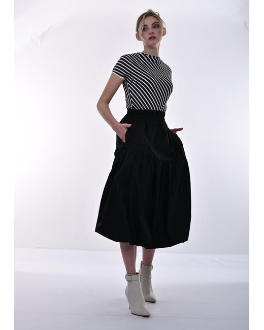 Frock Tales Black Oyster Top