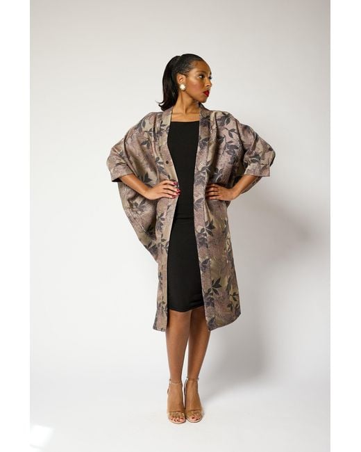 Lioness by Tf Natural Neutrals Asshy Petal Kimono Jacket