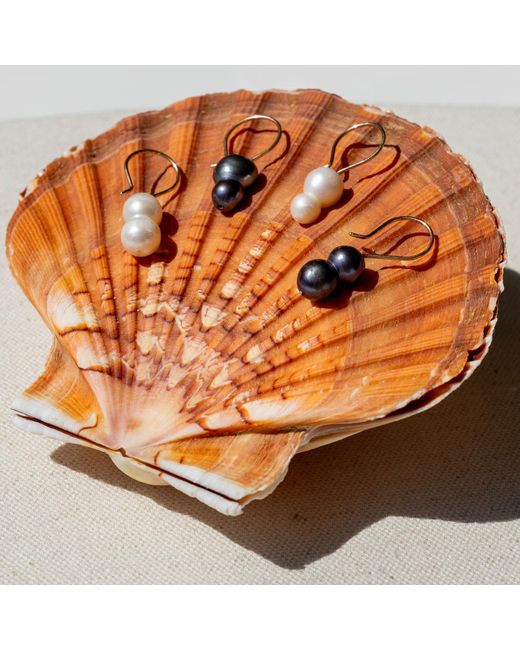 Oana Savu Multicolor Peacock Pearls Earrings Comfortable Ear Wires Jewelry Gifts