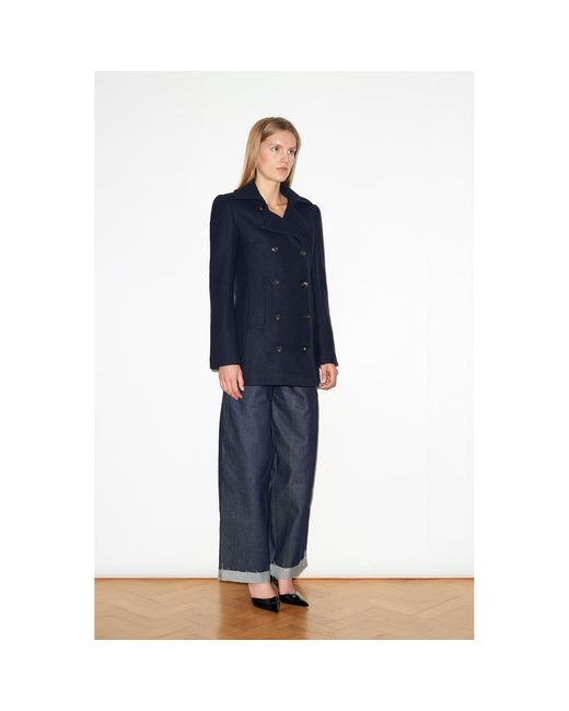 Hegarty Blue Pea Coat