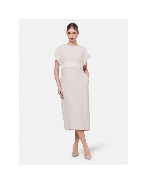 Helen Mcalinden Multicolor Neutrals Shiv Natural Pearl Dress
