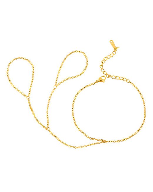 Amoura Jewelers Metallic Lira Hand Chain