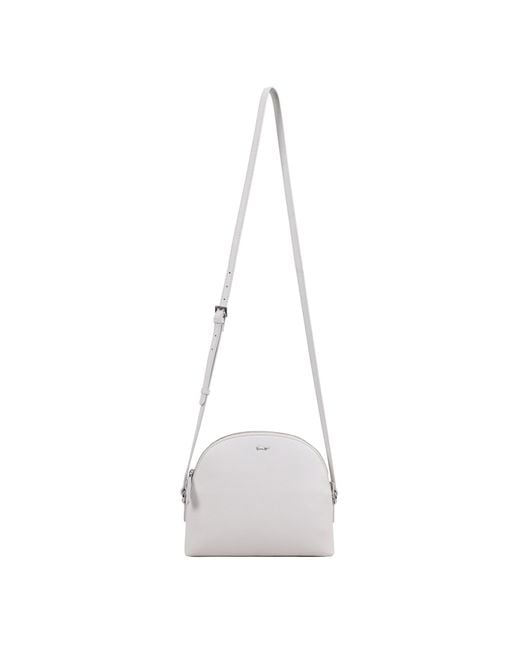 Paul Costelloe White Healy Crossbody Bag