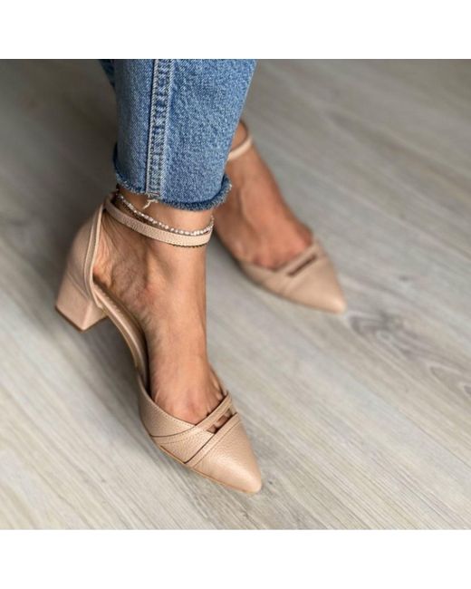 The 5Th Element Pink Neutrals Adele Pumps