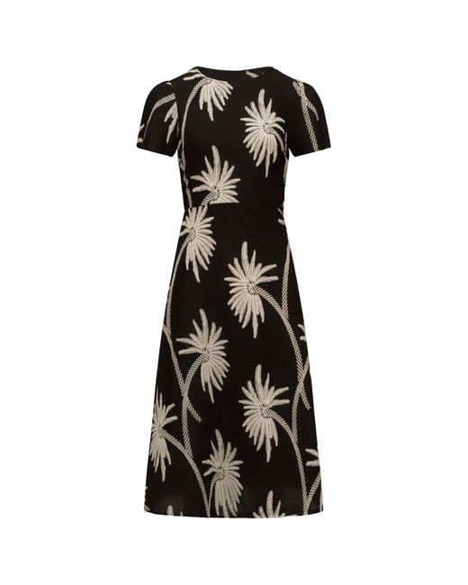Traffic People Black Palms Of Promise Nora Dress