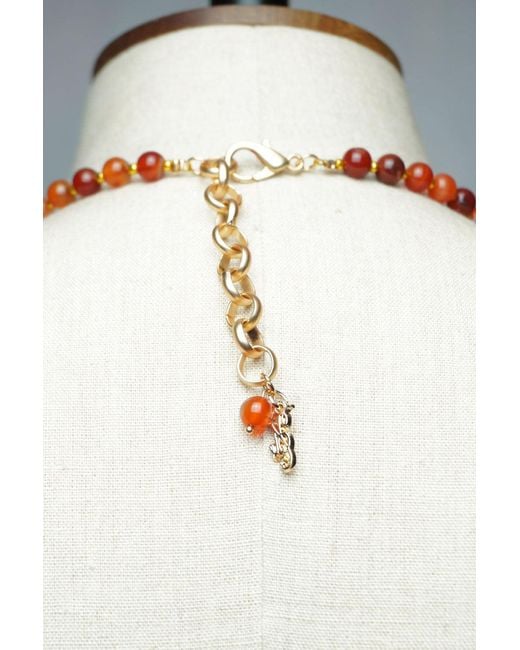 Natalia Petruch Red Mystic Rabbit Necklace
