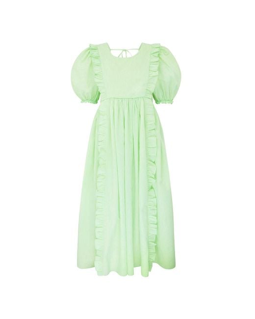 Lisa The Label Green Cafe Society The Lady Dress