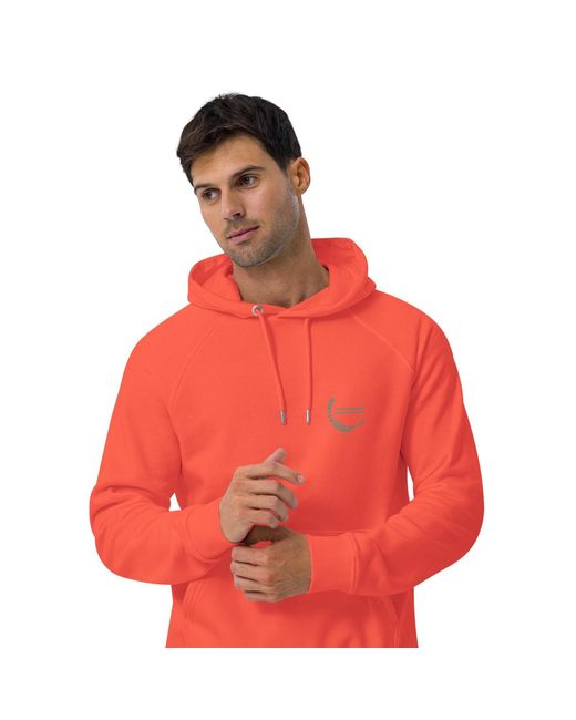 Anchor and Crew Red Burnt Creativity Is The Sport Creative Standard Organic Cotton Hoodie