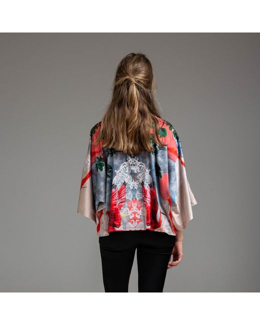 ARTISTA Red Yoko Blouse