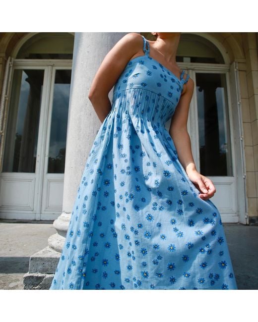 Em & Shi Blue Braided Dd Dress