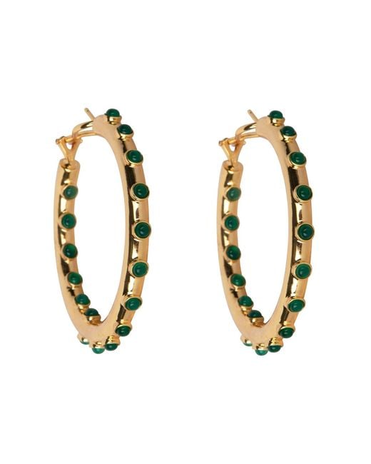 Bounkit Metallic Adara Hoops