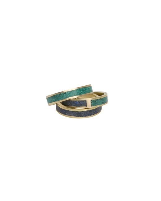Zeworks Metallic Kaa Lapi Ring