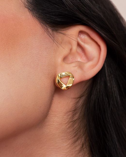 Zynnia Collective Metallic Trisca Studs