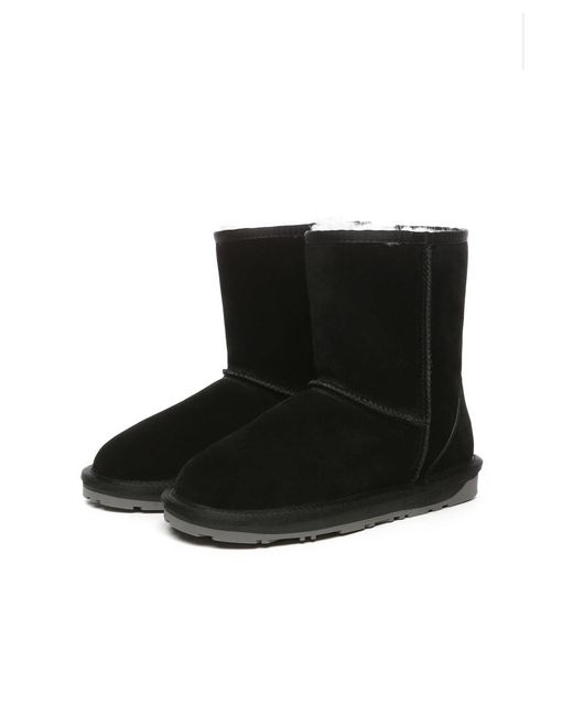 EverAu Australia Black Kookaburra Short Classic Boots for men