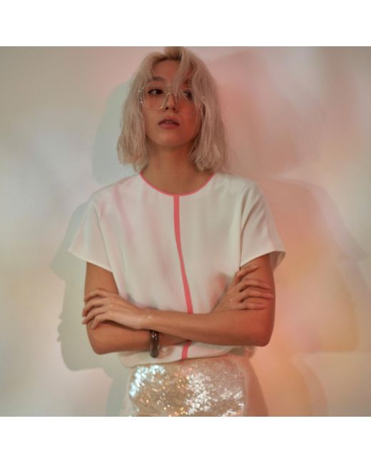 Emma Wallace White Rae Top