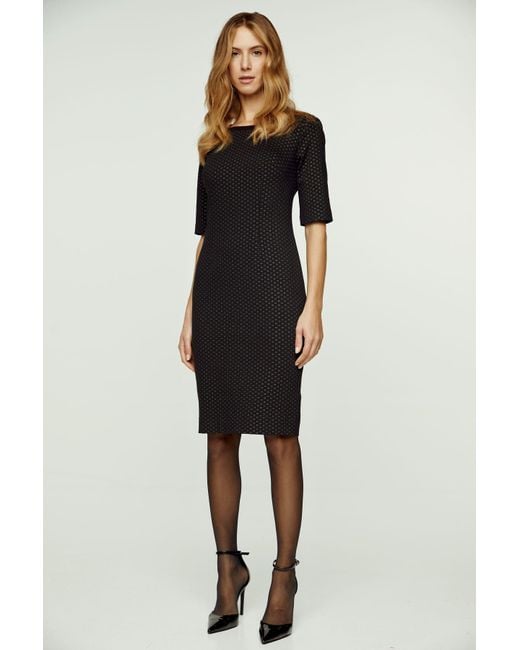 Elbow sleeve sheath dress outlet
