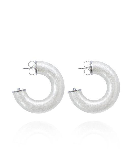Saule Label Metallic Alba Hoops