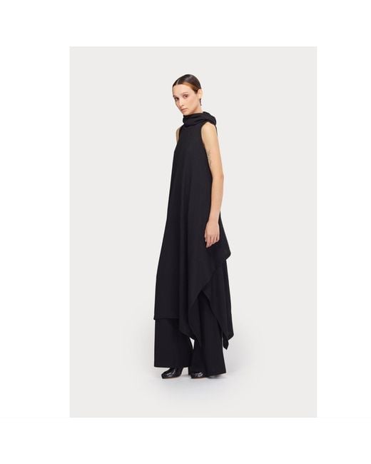 Julia Allert Black Two-Piece Set Knit Dress And Pants