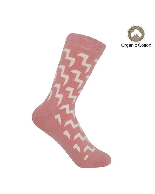 Peper Harow - Made in England Pink Chelsea & Victoria Socks Two Pack