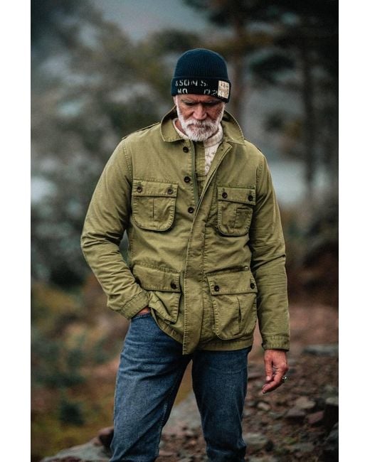 &SONS Trading Co Green Carter Jungle Jacket for men