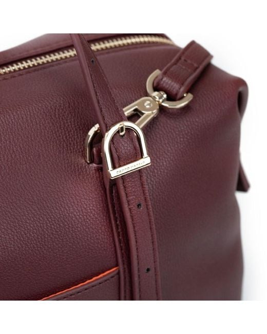 CAMPO MARZIO Roma 1933 Purple Ariana Bowling Bag