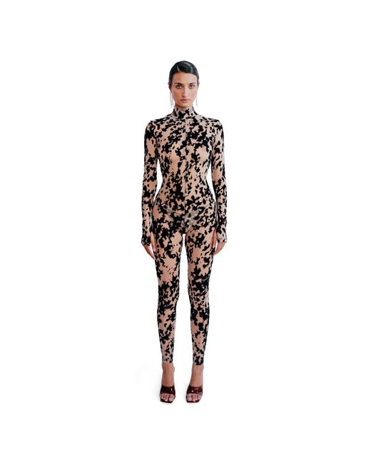 Perilla Lingerie Black Harlow Jumpsuit