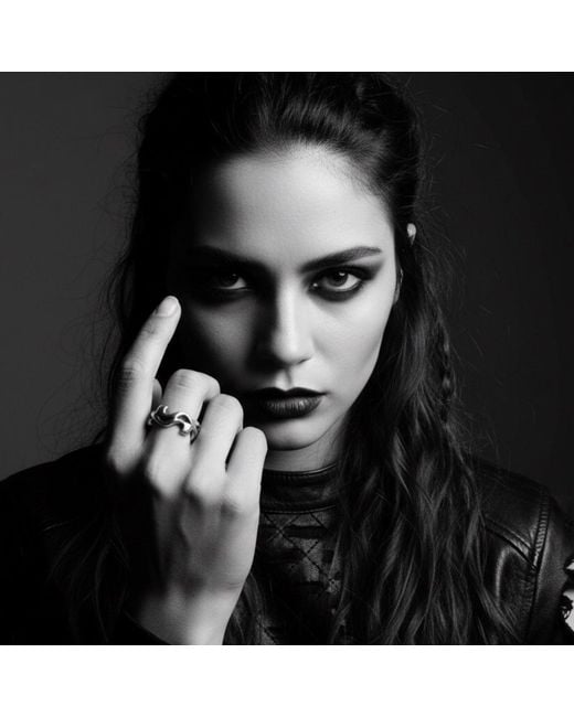 Tg-Jewellery by Tamara Gervasio Blue Organic Ring For