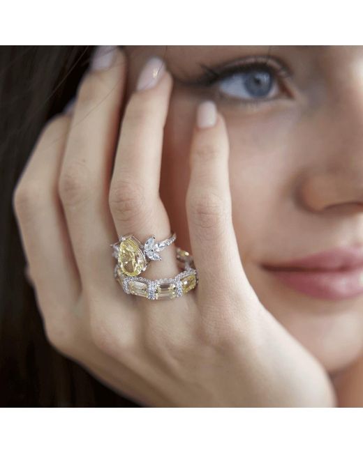 Viviana Halil Metallic The November Ring