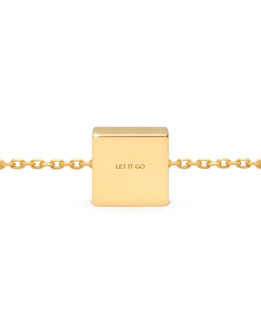 Kouree Metallic 'Let It Go' Charm Necklace Pendant Charm