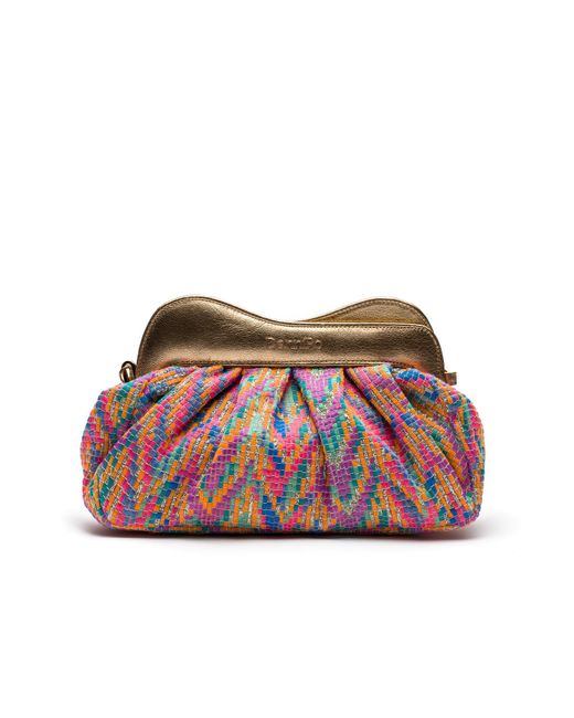 Danni Ro Red Lisbon Baby Clutch
