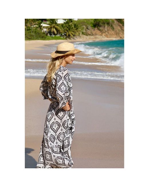 Antra Designs Blue Aeastas Kaftan