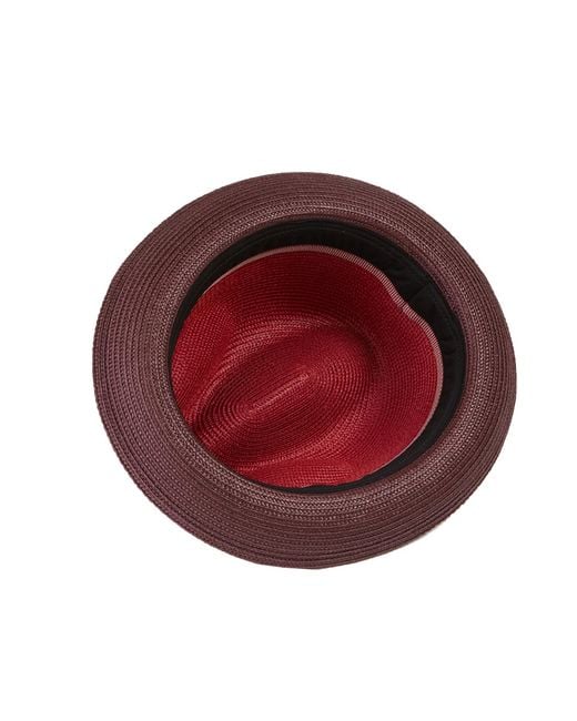 Dasmarca Hats Red Dasmarca Florence Summer Two Tone Crushable Hat for men