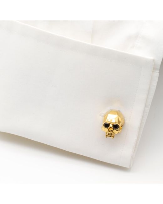 Kasun Metallic Vampire Skull Button Cover for men