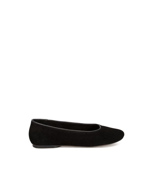 Rag & Co Black Tagus Classic Flat Heel Ballerinas
