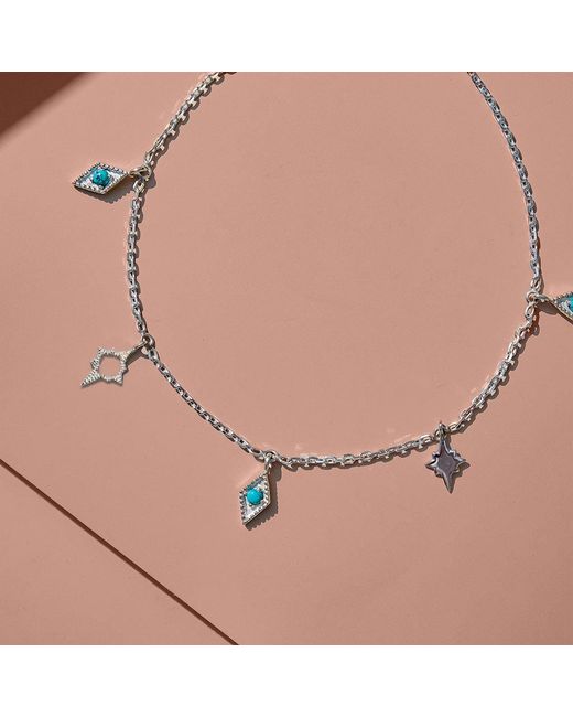 Charlotte's Web Jewellery Metallic Medina Charm Anklet