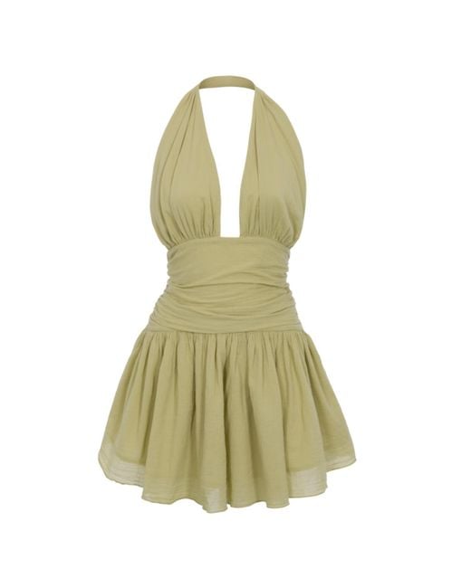 The Etta Collection Green Acropolis Mini Dress