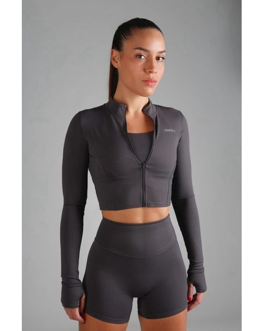 Cmmttd Gray Core Contour Short