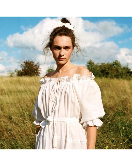 Lisa The Label White La La Lady Pyjama Babydoll Dress