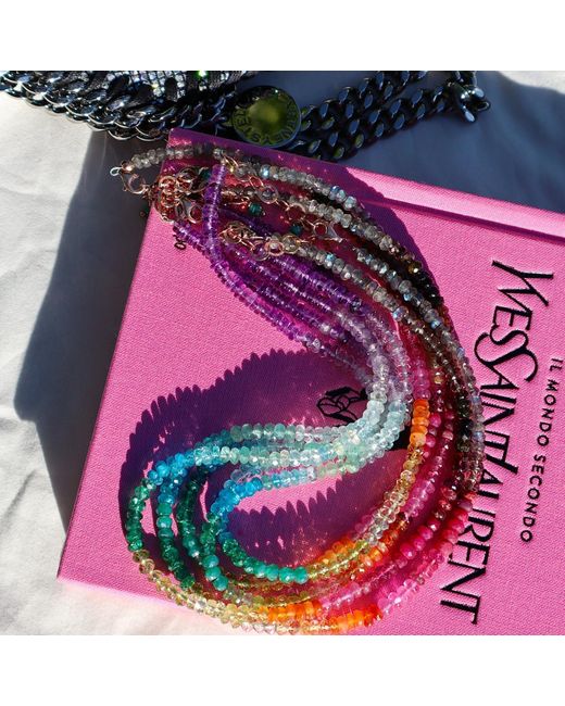 Mineralgems•Studio Multicolor Choker With Precious Gemstones