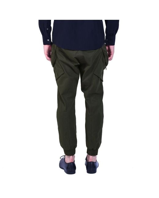 Smart and Joy Green Cargo Trousers Tightened for men