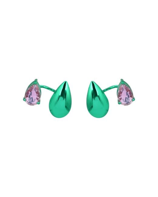 Lavani Jewels Blue Kusanagi Drop Earrings
